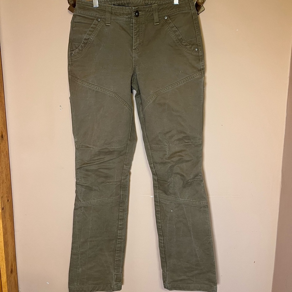 Kühl Rydr Women’s Brown Cargo Double Knee Carpenter Pants